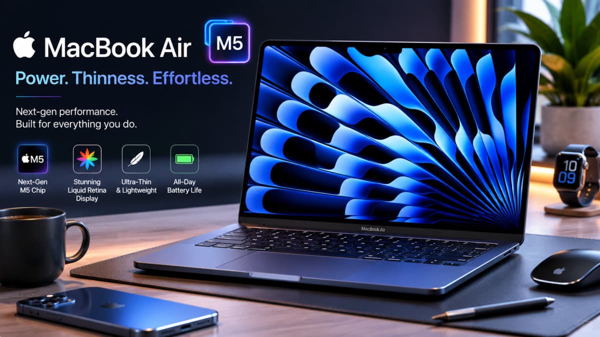 Apple MacBook Air M5 Review 2026: The Best Thin Laptop?